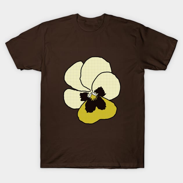 Pop Art Flower T-Shirt by Brontysaurus